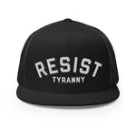 Load image into Gallery viewer, Resist Tyranny - Flat Bill Trucker Hat
