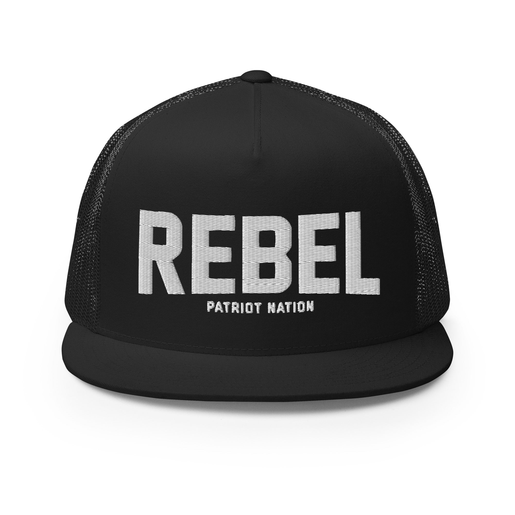 Rebel Arch - Flat Bill Trucker Hat