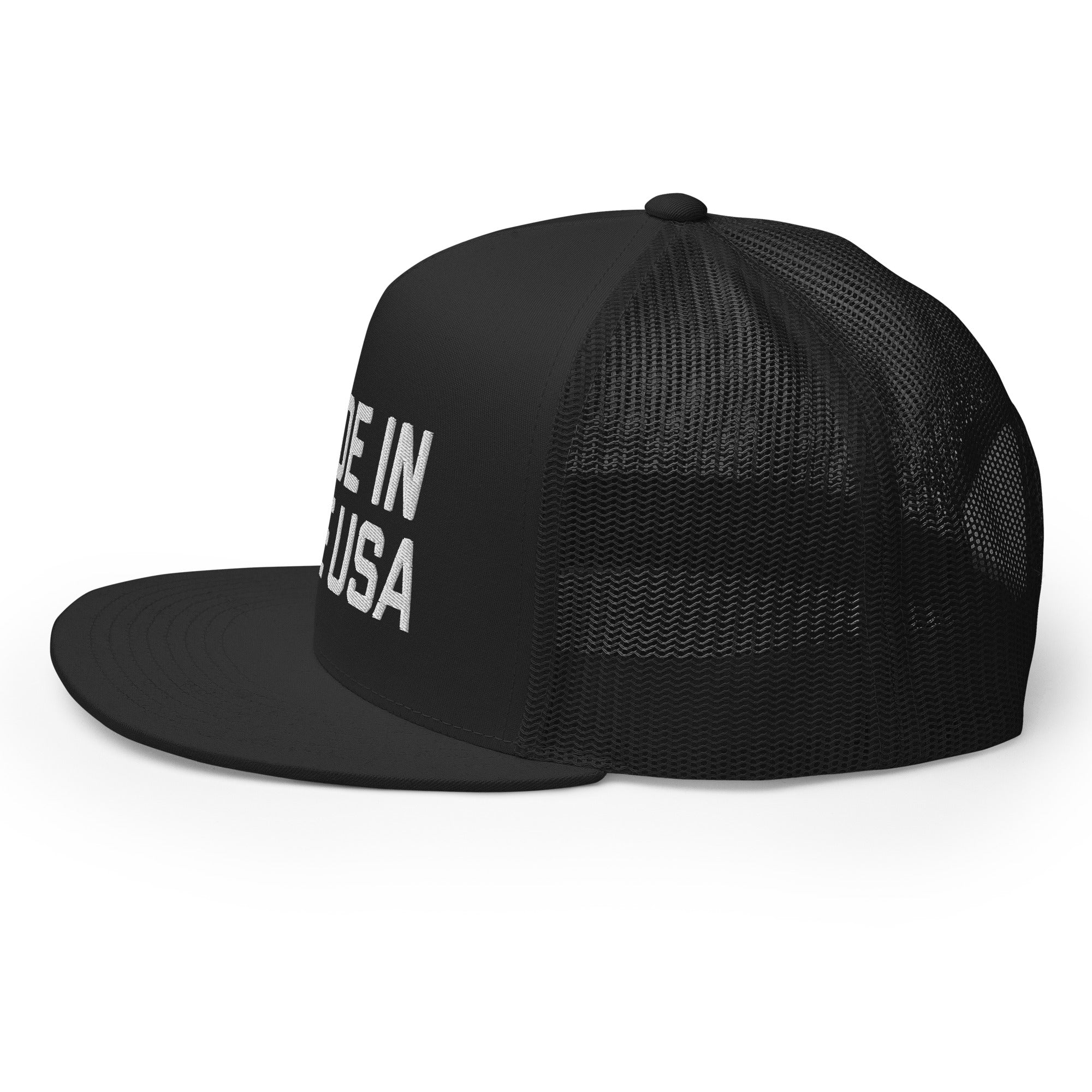 Made In the USA - Flat Bill Trucker Hat