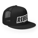Load image into Gallery viewer, Rebel Block - Flat Bill Trucker Hat
