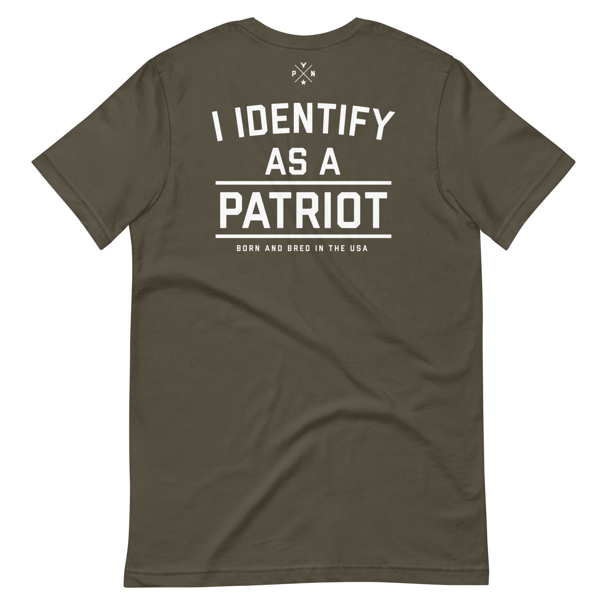 Identify As A Patriot T-shirt