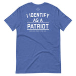 Load image into Gallery viewer, Identify As A Patriot T-shirt
